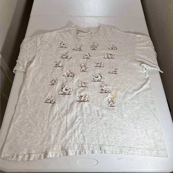Vintage 90s S3x Positions Cow Art Humor Single Stitch Made In Usa T-Shirt Sz XL - Picture 10 of 11